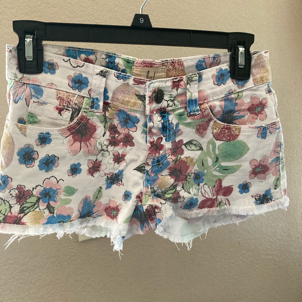 LOST Floral Print Shorts